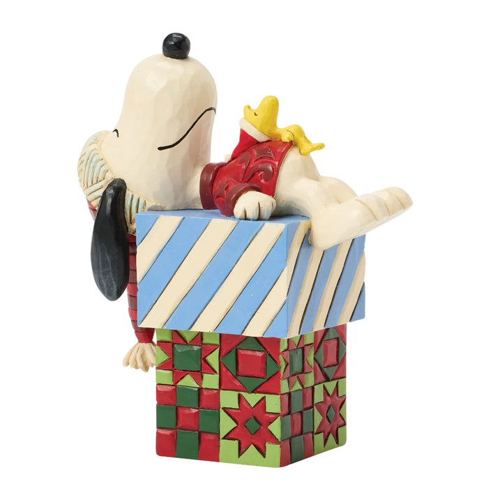 Jim Shore Peanuts Snoopy & Woodstock Gifts Figurine