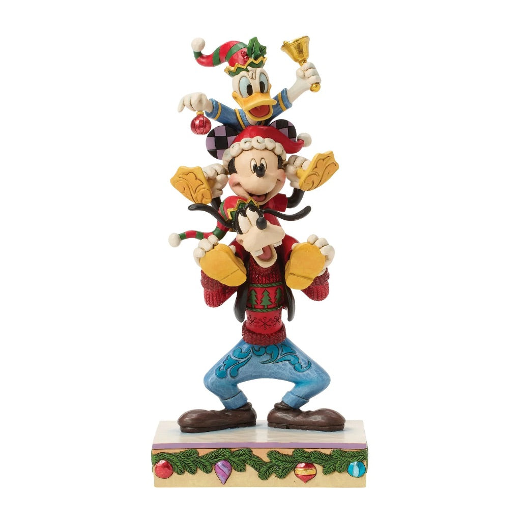 Jim Shore Disney Traditions Mickey, Donald & Goofy Figurine