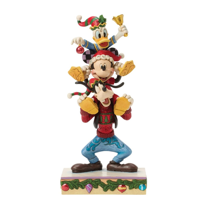 Jim Shore Disney Traditions Mickey, Donald & Goofy Figurine