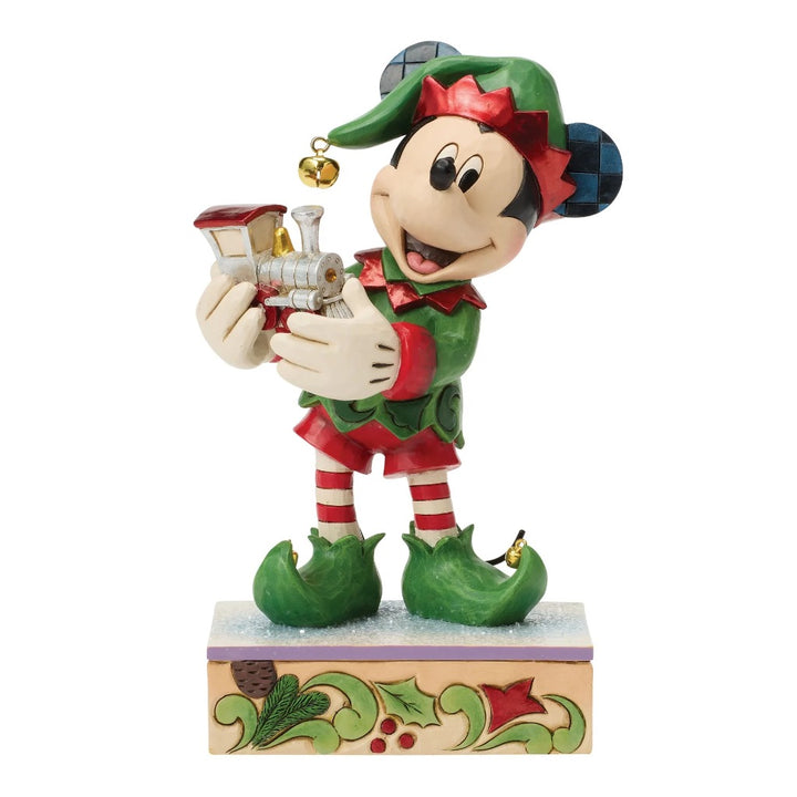 Jim Shore Disney Traditions Mickey Elf Special Edition Figurine