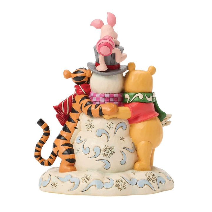 Jim Shore Disney Traditions Pooh & Friends Snowman Figurine