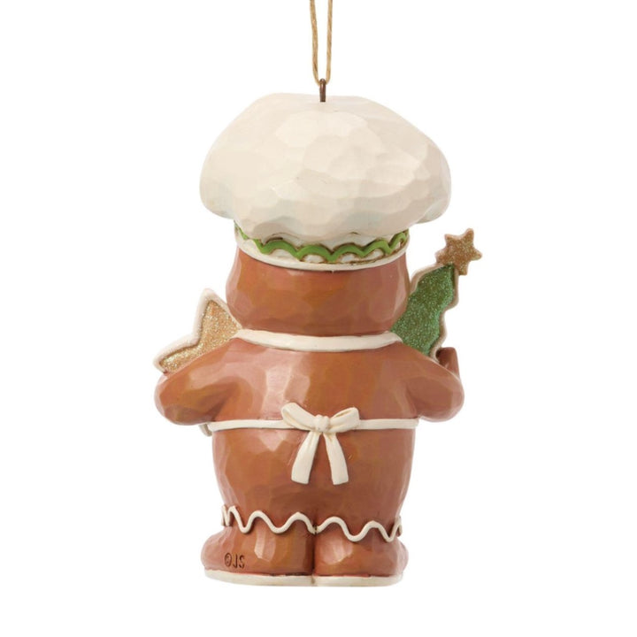 Jim Shore Gingerbread With Cookies Ornament