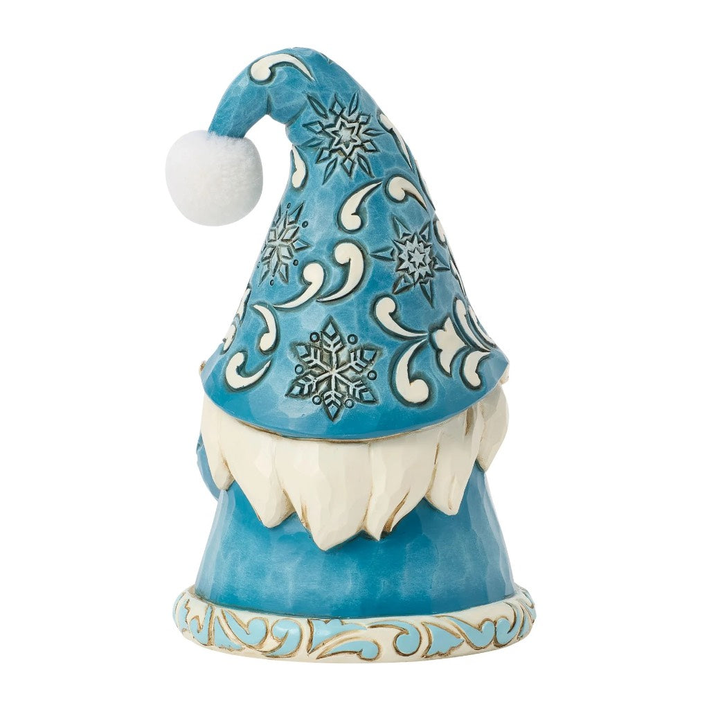 Jim Shore Gnome Holding Snowflake Figurine