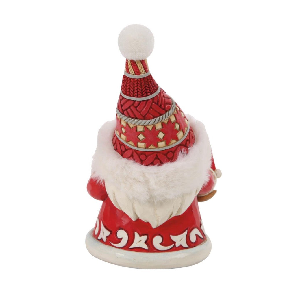 Jim Shore Gnome Hugging Cute Puppy Figurine