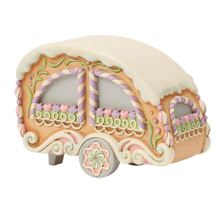 Jim Shore Sweets LED Camper Figurine