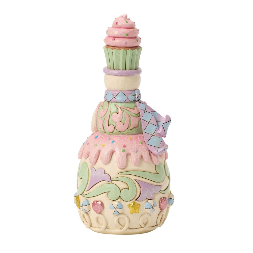 Jim Shore Sweets Snowman Bundt Cake Figurine