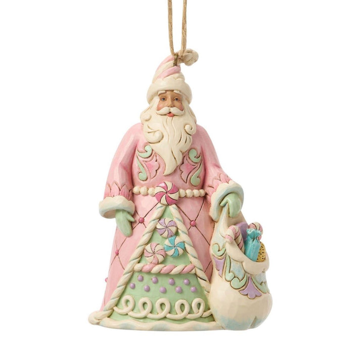 Jim Shore Sweets Santa Bag of Candy Ornament
