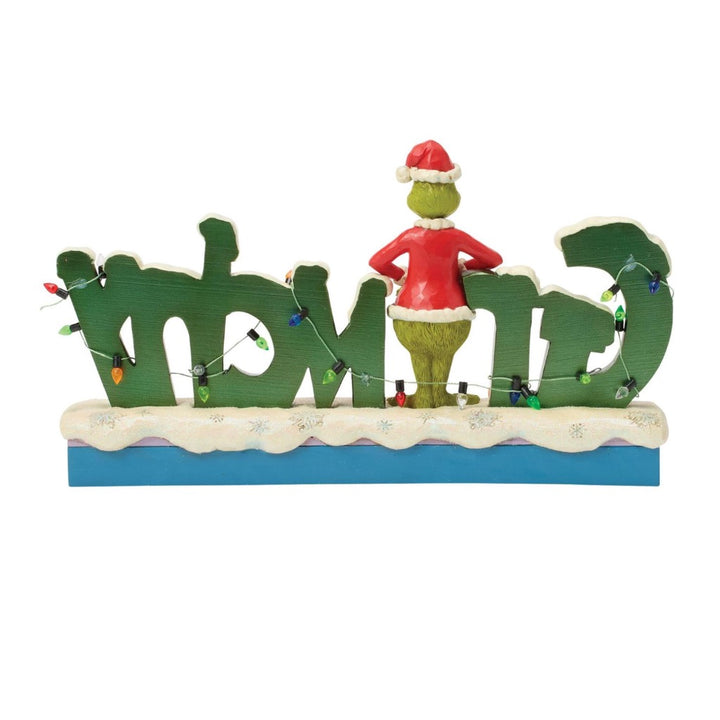 Jim Shore Grinch Grinchy Word Figurine