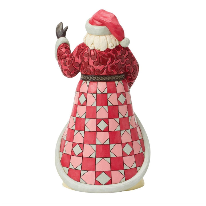 Jim Shore God Rest Ye Merry Gentlemen Song Series Santa Figurine