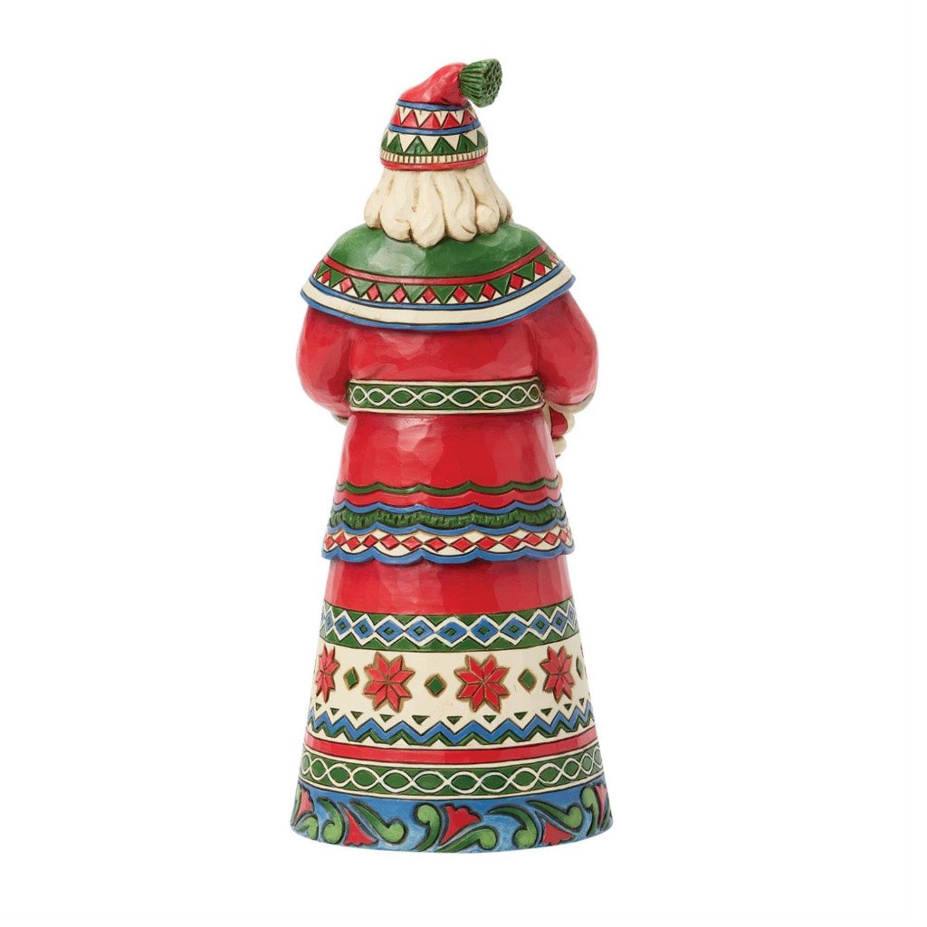 Jim Shore Santa Laplander Horse Figurine