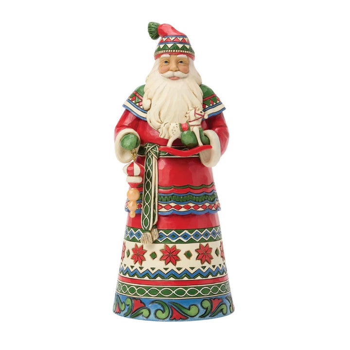 Jim Shore Santa Laplander Horse Figurine