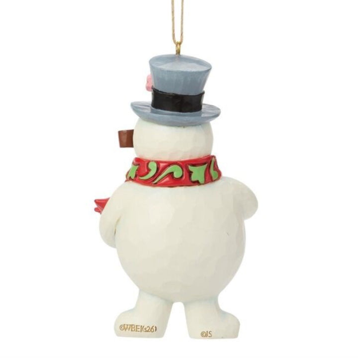 Jim Shore Frosty 2026 Dated Wreath Ornament