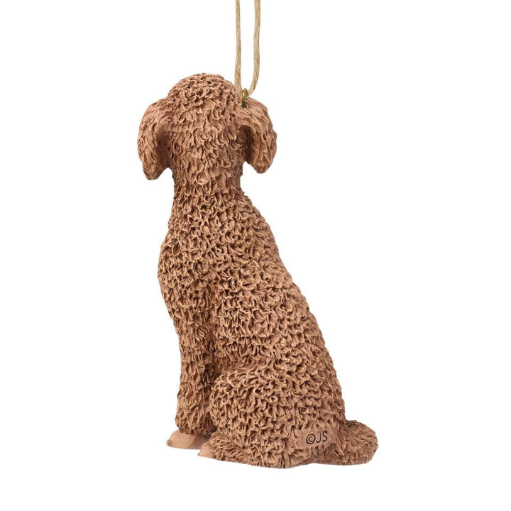 Jim Shore Golden Doodle Dog Ornament