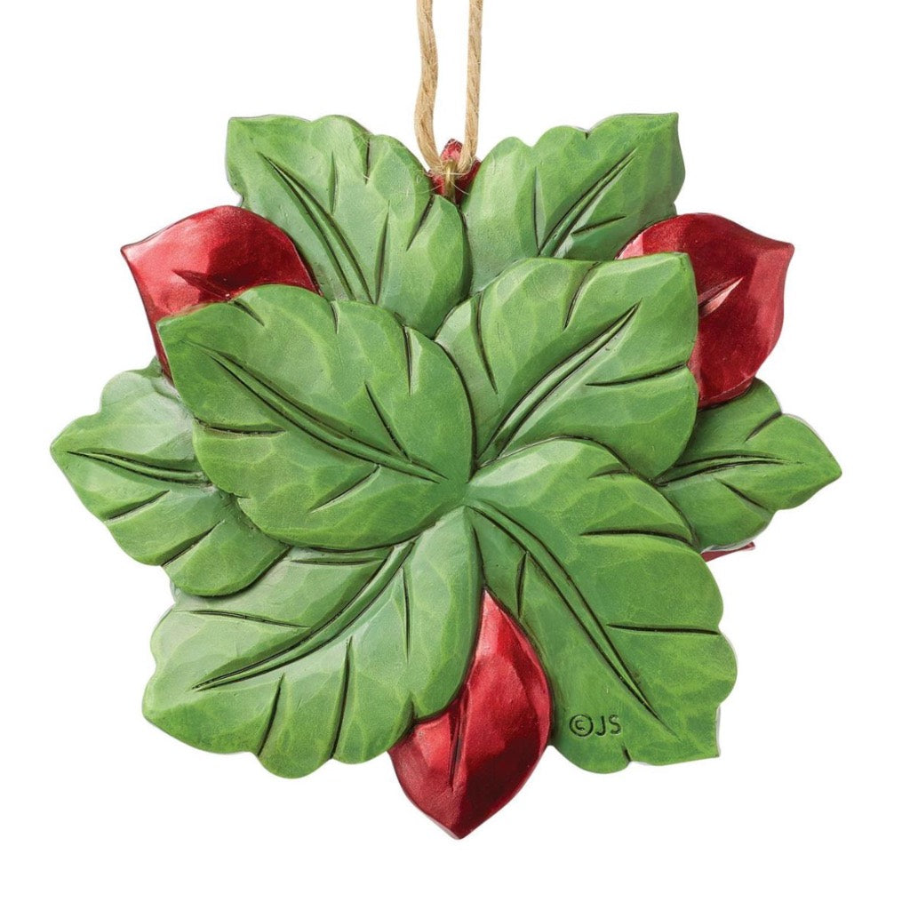 Jim Shore Legend of the Poinsettia Ornament
