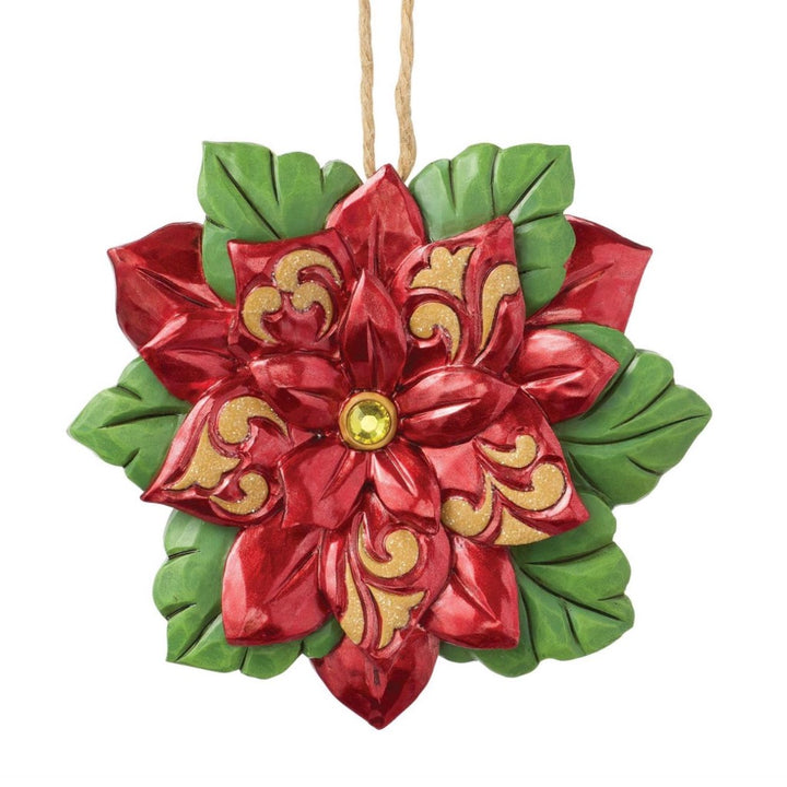 Jim Shore Legend of the Poinsettia Ornament