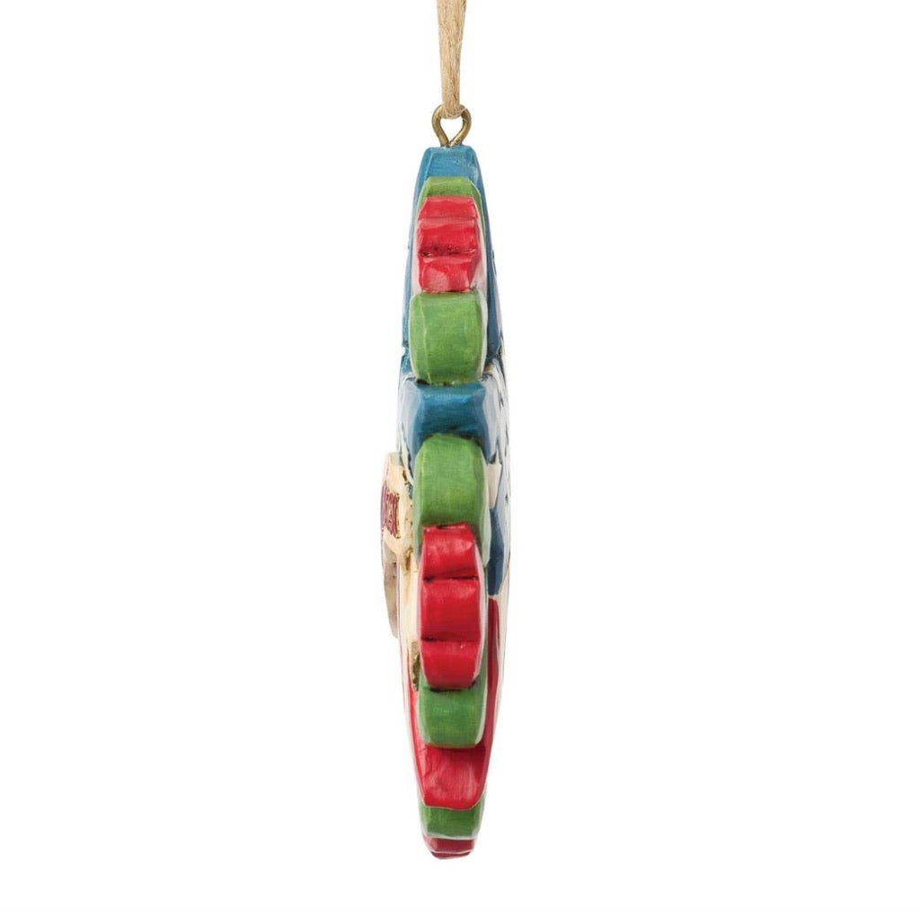 Jim Shore Patriotic Star Ornament