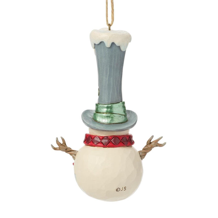 Jim Shore Snowman Tall Top Hat Ornament
