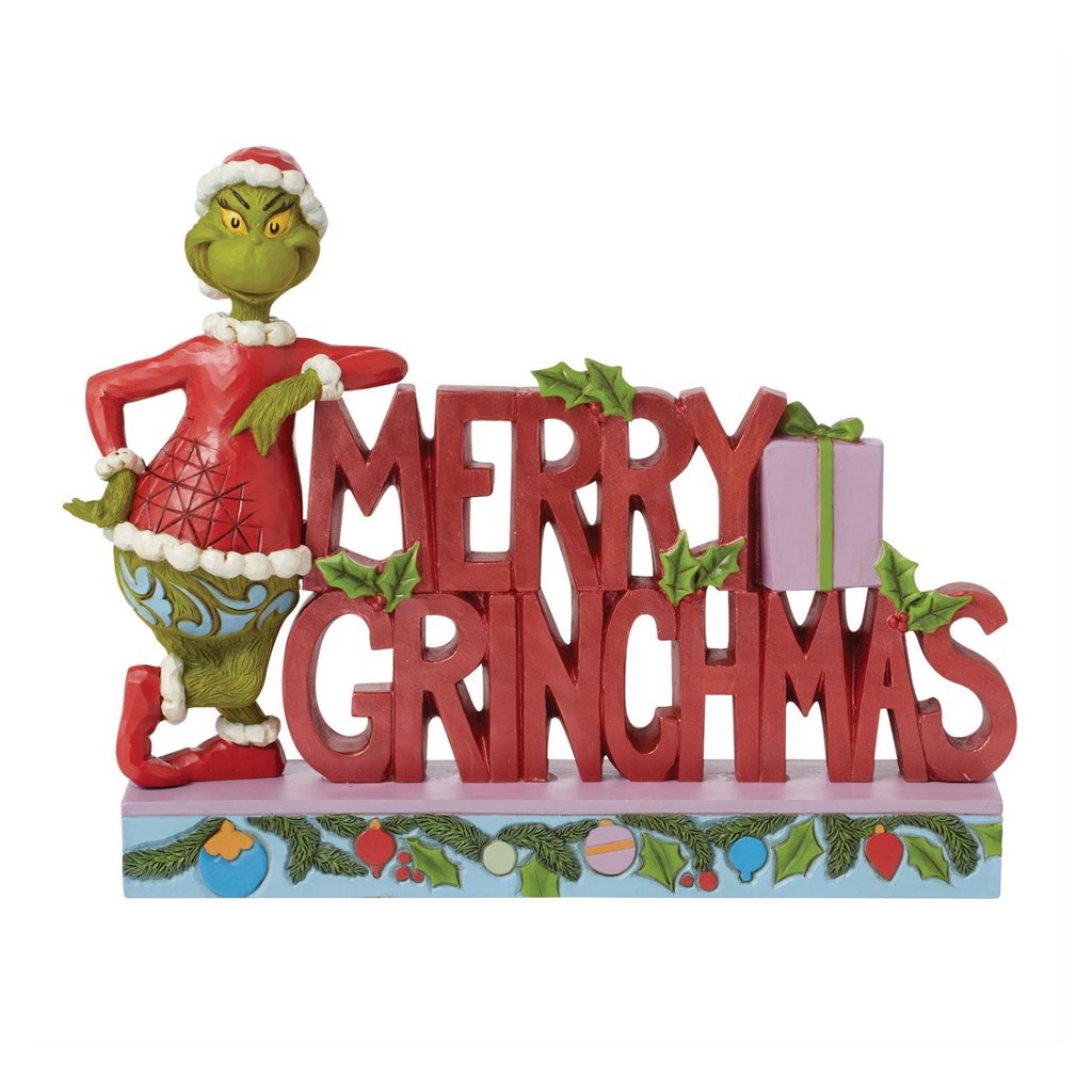 Grinch "Merry Grinchmas" Word - Thumbnail 3
