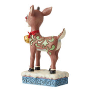 Jim Shore Rudolph with Oversized Jingle Bell Figurine