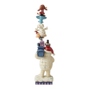 Jim Shore Rudolph Bumble with Stacked Misfit Toys Figurine