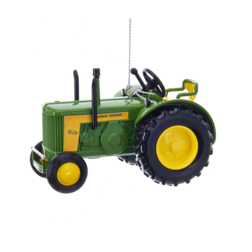 Kurt Adler John Deere 820 Diesel Tractor Christmas Ornament