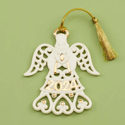 Lenox 2024 A Year To Remember Angel Ornament