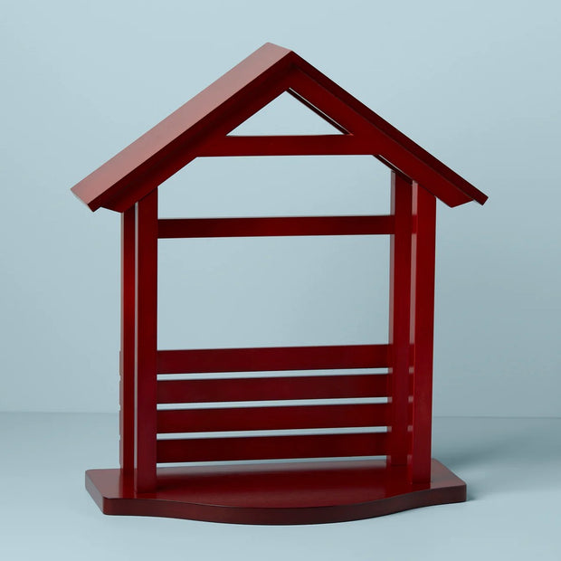 Lenox First Blessing Nativity Wood Creche