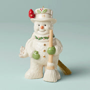 Lenox 2023 Snowman With Broom Dated Ornament