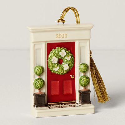 Lenox 2023 Our New Home Front Door Ornament