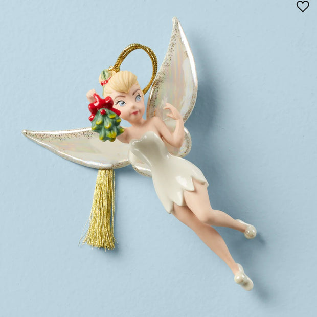 Lenox 2023 Disney Tinker Bell Mistletoe Ornament