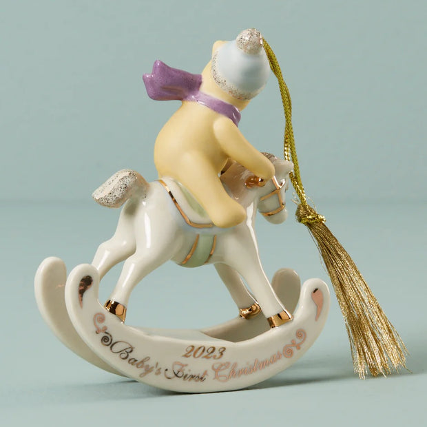 Lenox 2023 Winnie The Pooh Baby's 1st Christmas Ornament