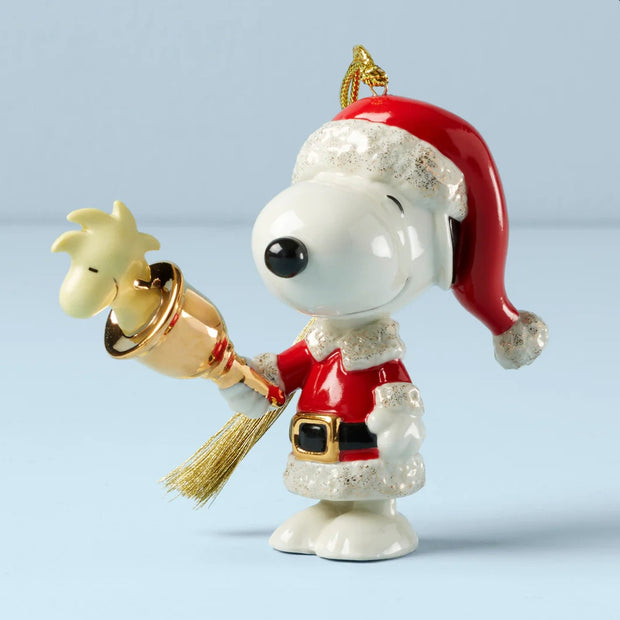 Lenox Snoopy Ringing Bell Ornament