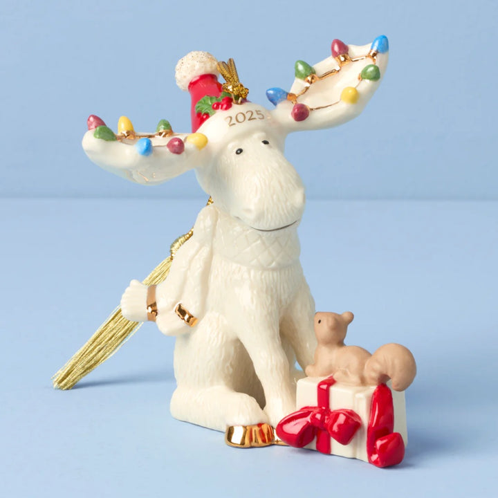 Lenox 2025 Marcel The Moose Dated Ornament
