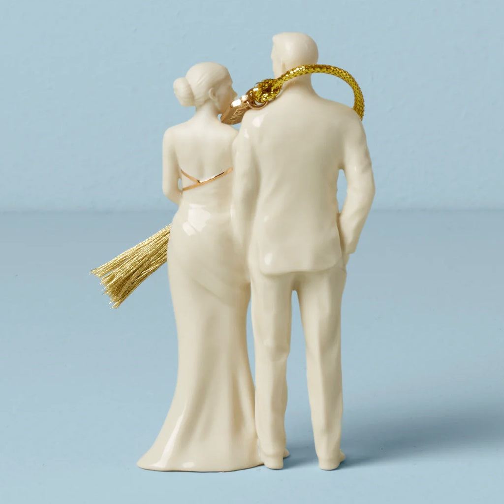 Lenox 2025 Bride & Groom Ornament