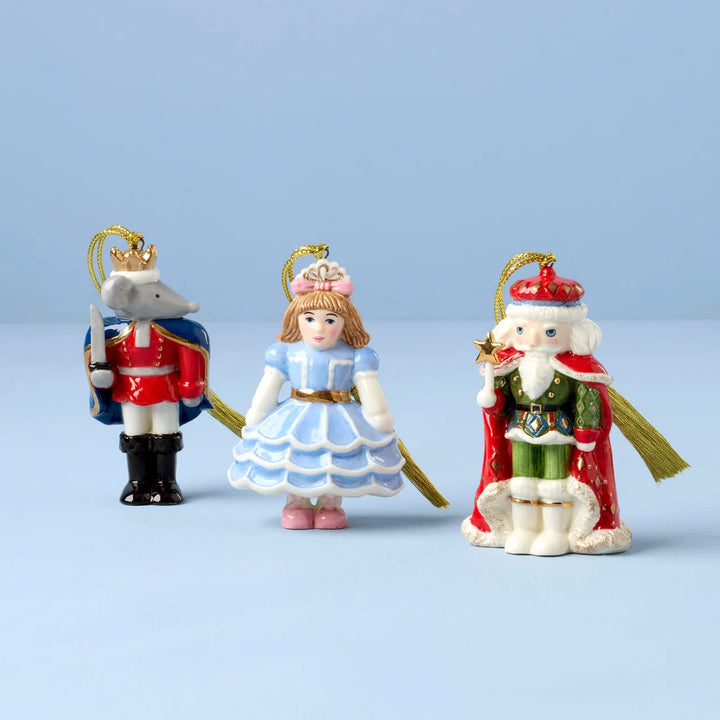 Lenox Nutcracker Ballet 3 Pc. Ornament Set