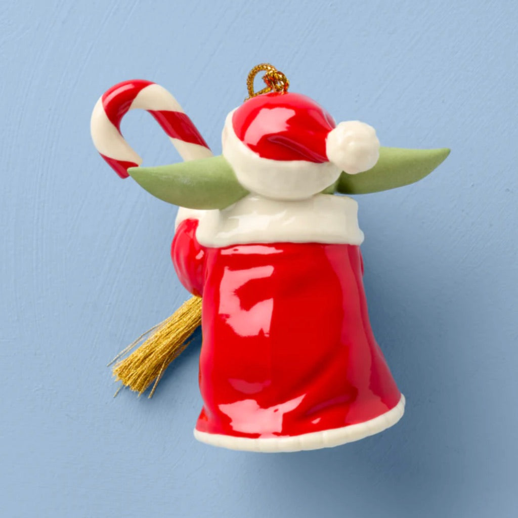 Lenox Star Wars Grogu With Candy Cane (Baby Yoda) Ornament