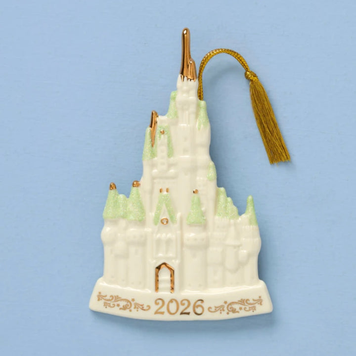 Lenox 2026 Disney Cinderella Castle Ornament