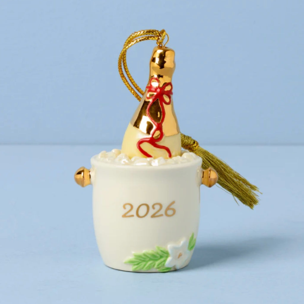 Lenox Champagne Bucket Ornament