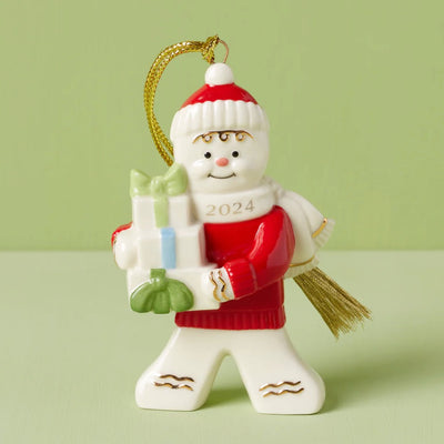Lenox 2024 Gingerbread With Gifts Ornament