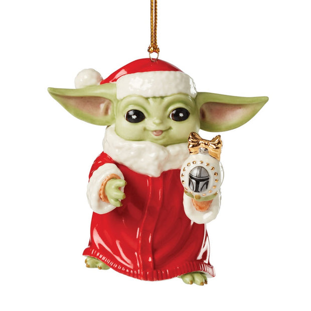 Lenox Star Wars Grogu (Baby Yoda) Santa Ornament
