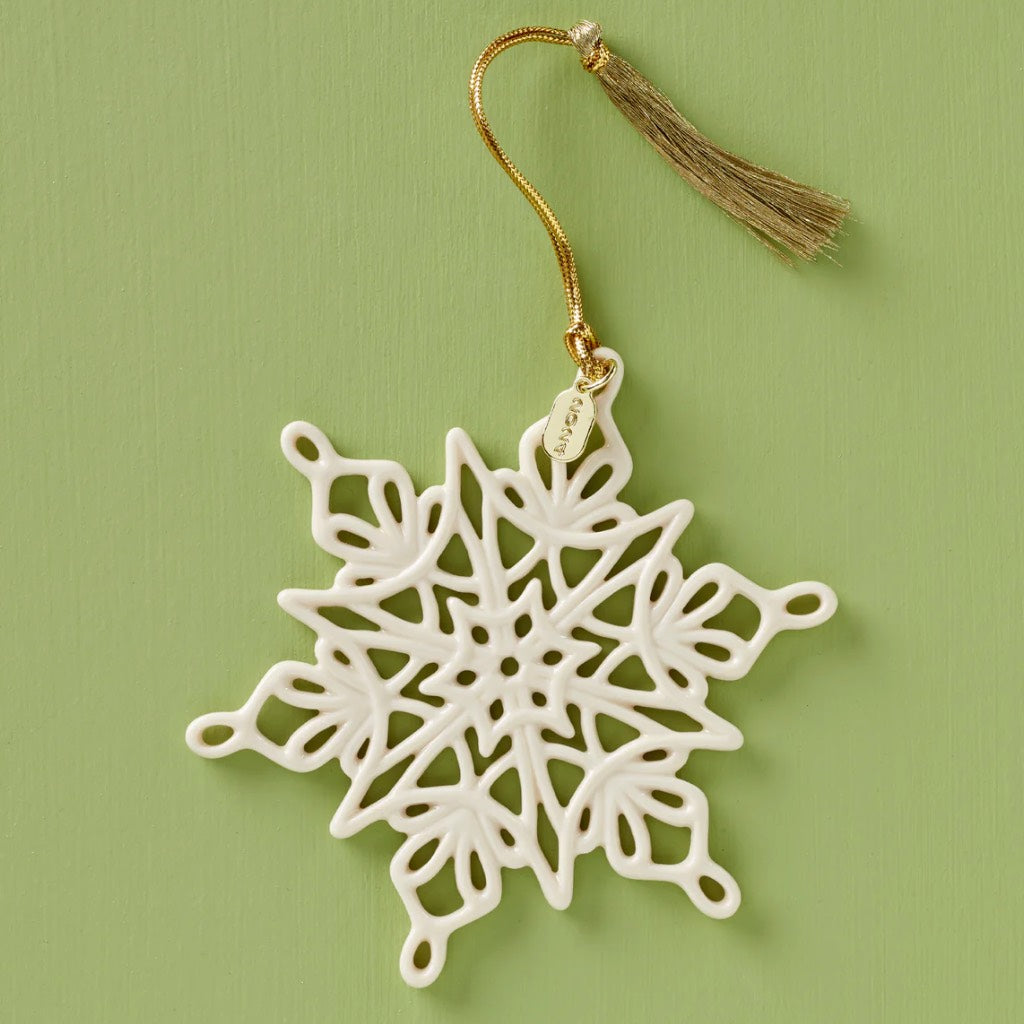 Lenox 2019 - Ornamento annuale a Forma di Fiocco di Neve