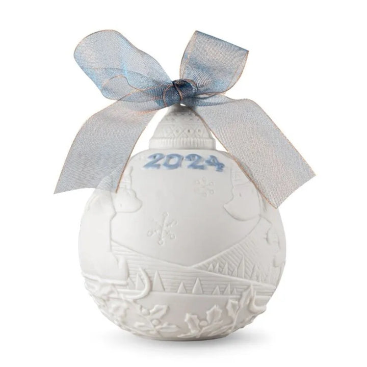 Lladro 2024 Ball Christmas Ornament