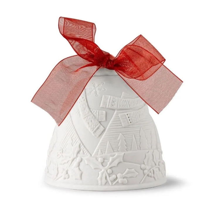 Lladro 2024 Bell Christmas Ornament (Red Re-Deco)