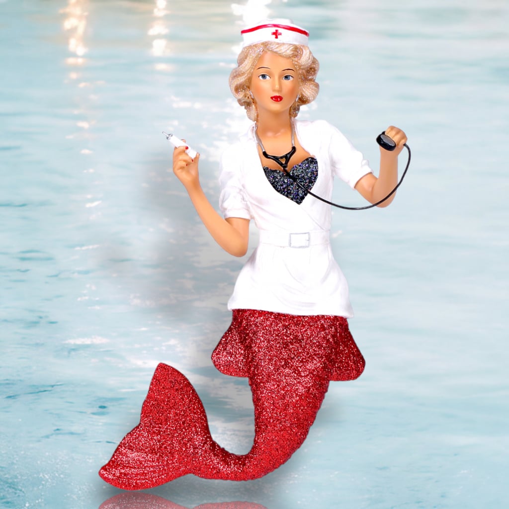 December Diamonds Mermaid Ornament - Nurse Naughty