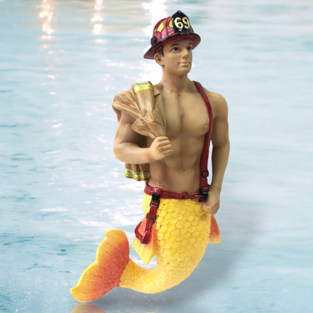 Merman Ornament - Back Draft