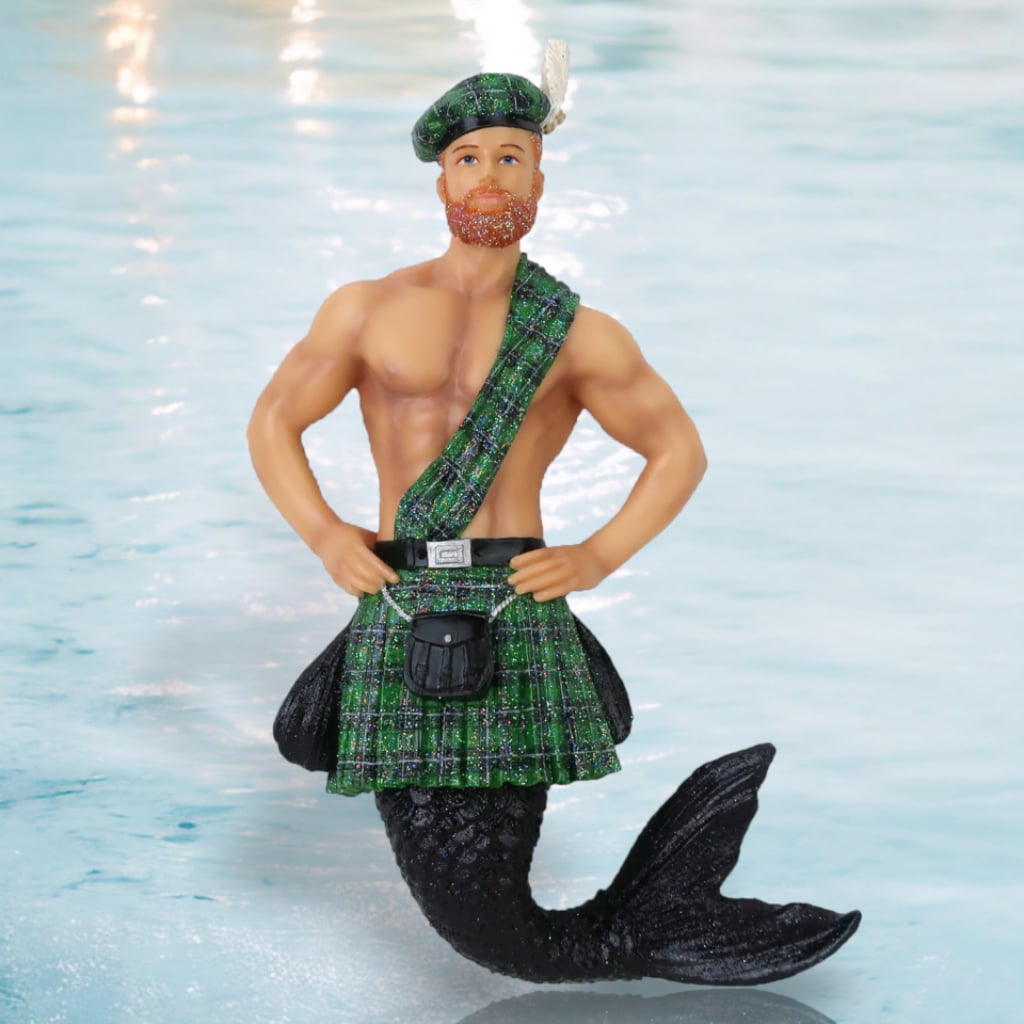 Merman Ornament - Keltic Kelly