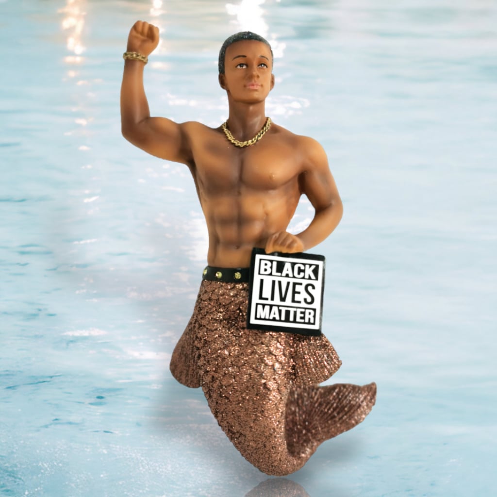 Merman Twitter December Diamonds Merman Ornament - Justice – Annual Ornaments