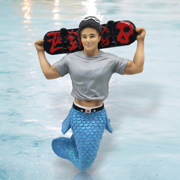 December Diamonds Merman Ornament - Sk8r Boy