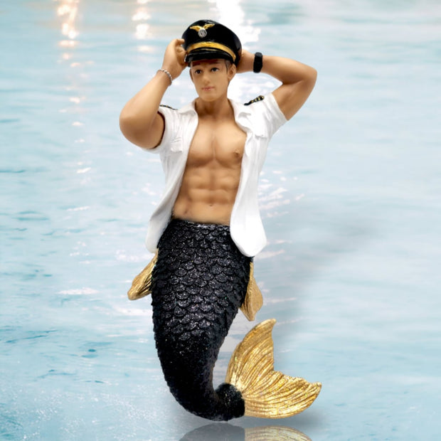 Merman Custom December Diamonds Merman Ornament - Mr. Friendly Skies