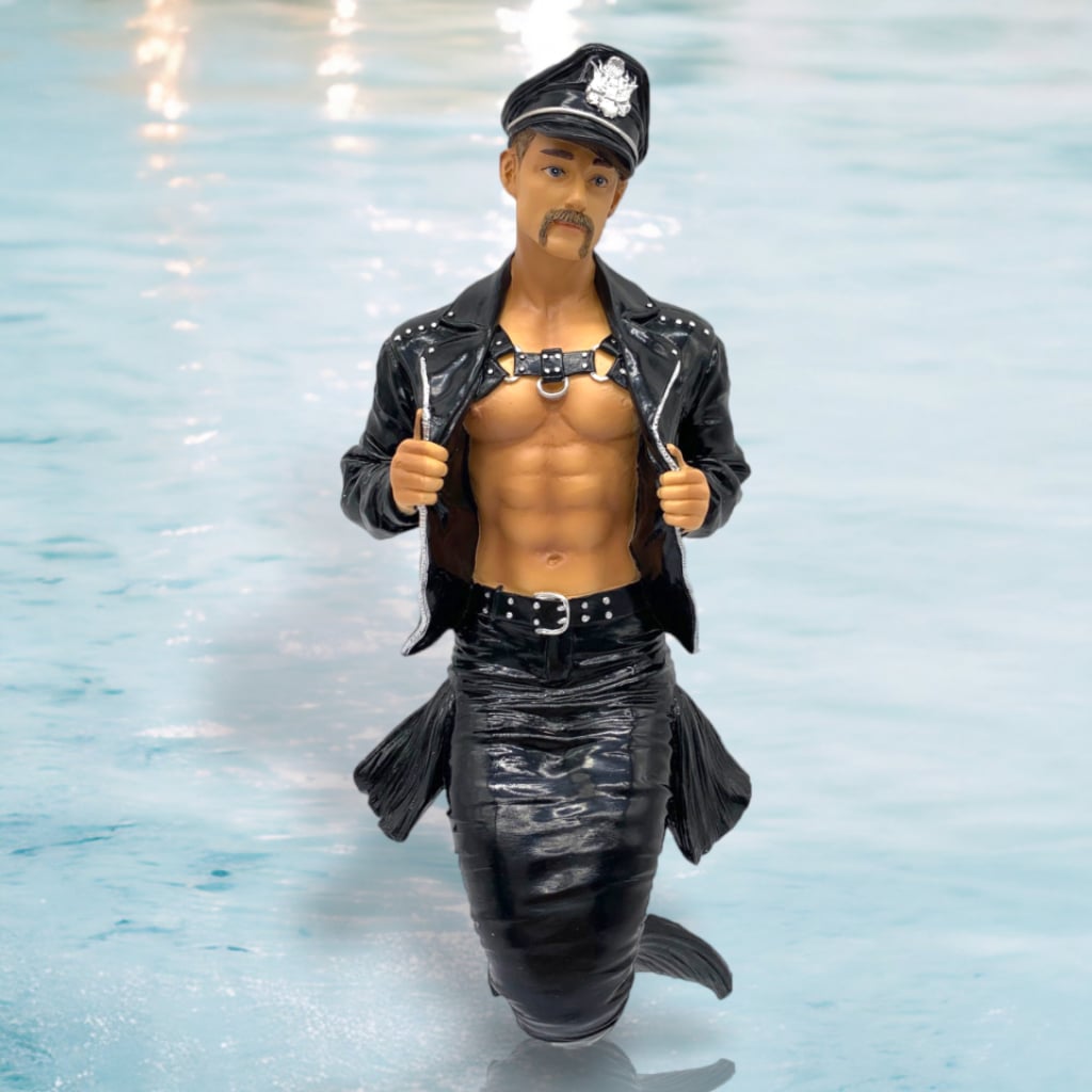 Leather Master Merman Ornament - Thumbnail 2